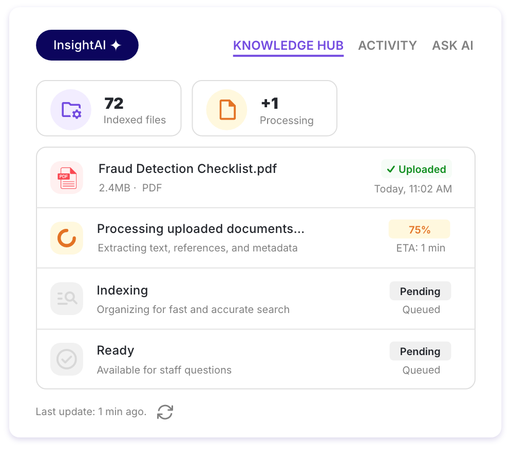 Upload policies